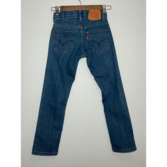 Levi's 511 Size 8 REG Boys Blue Jeans with Adjustable Waist Tabs - Picture 1 of 2